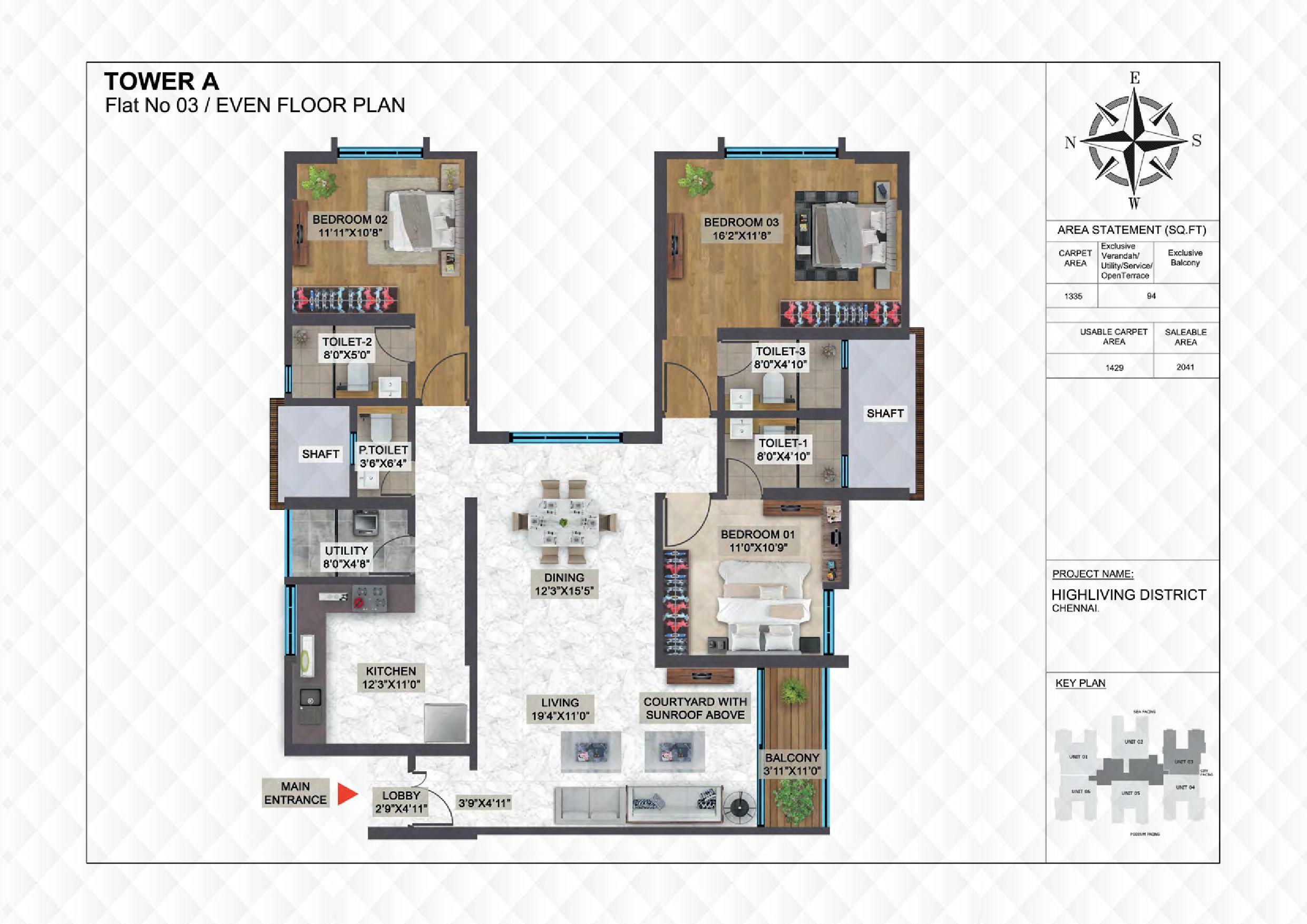 Luxury Apartments in Perambur | SPR City | Tallest Towers in Chennai